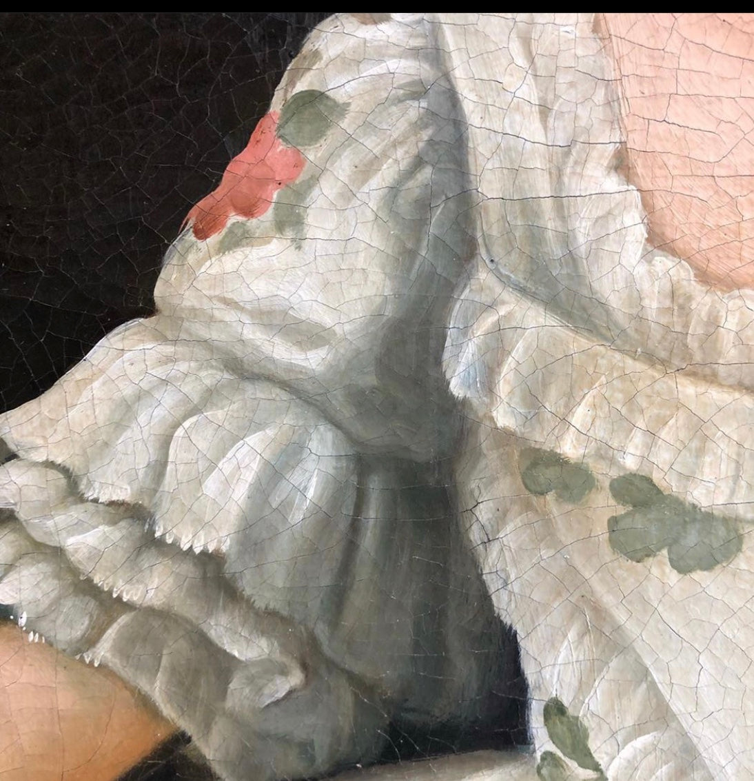 19th Century Girl (in decorative frame of the Period)