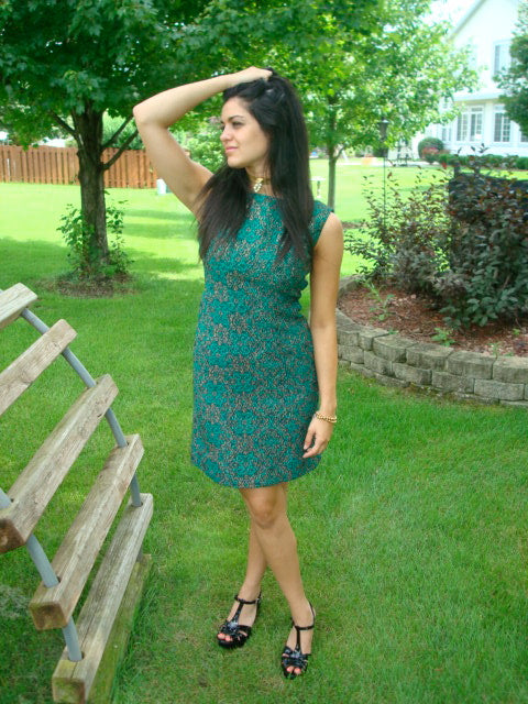 Vintage Cocktail Dress (Made in Paris)