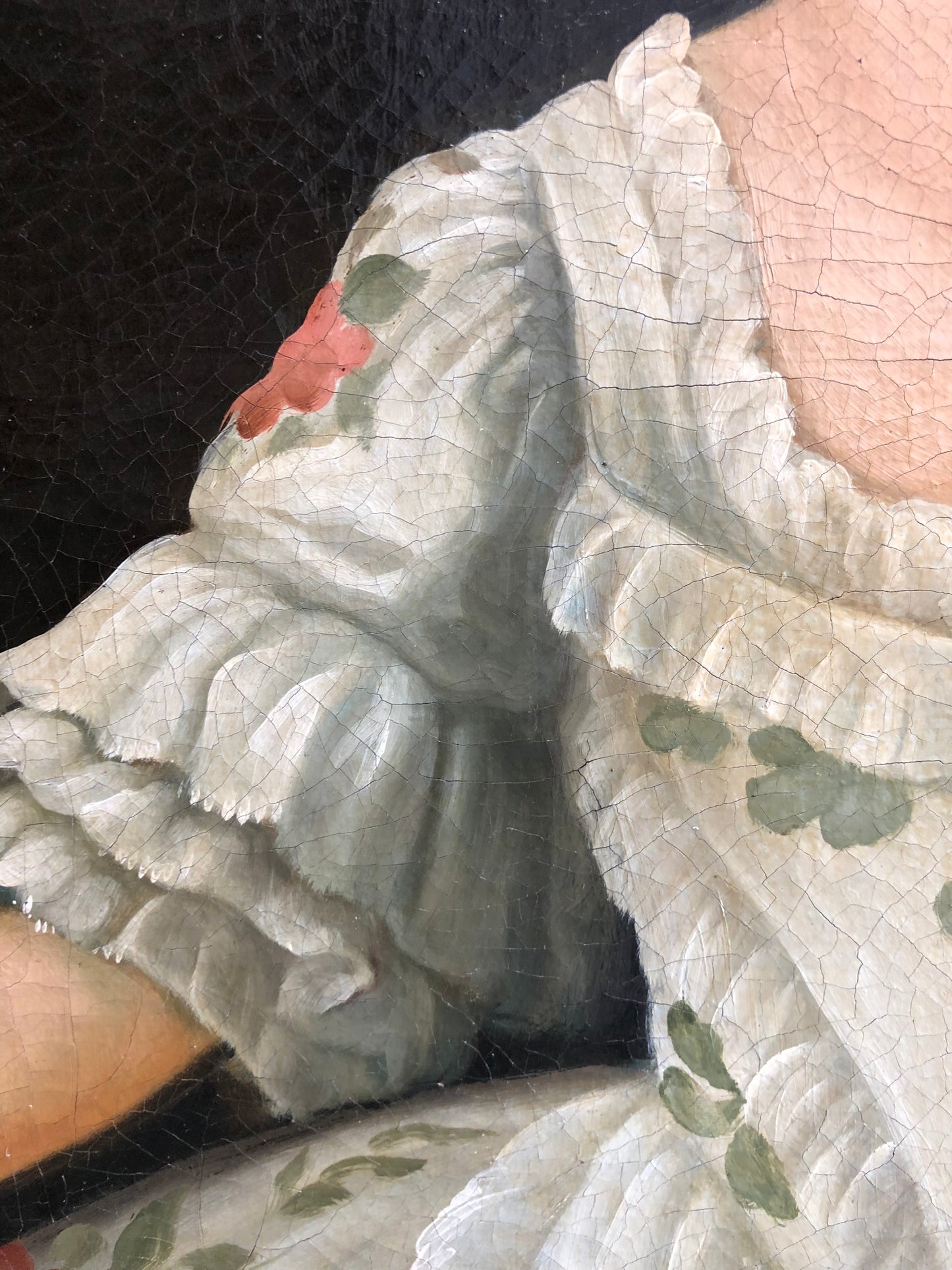 19th Century Girl (in decorative frame of the Period)