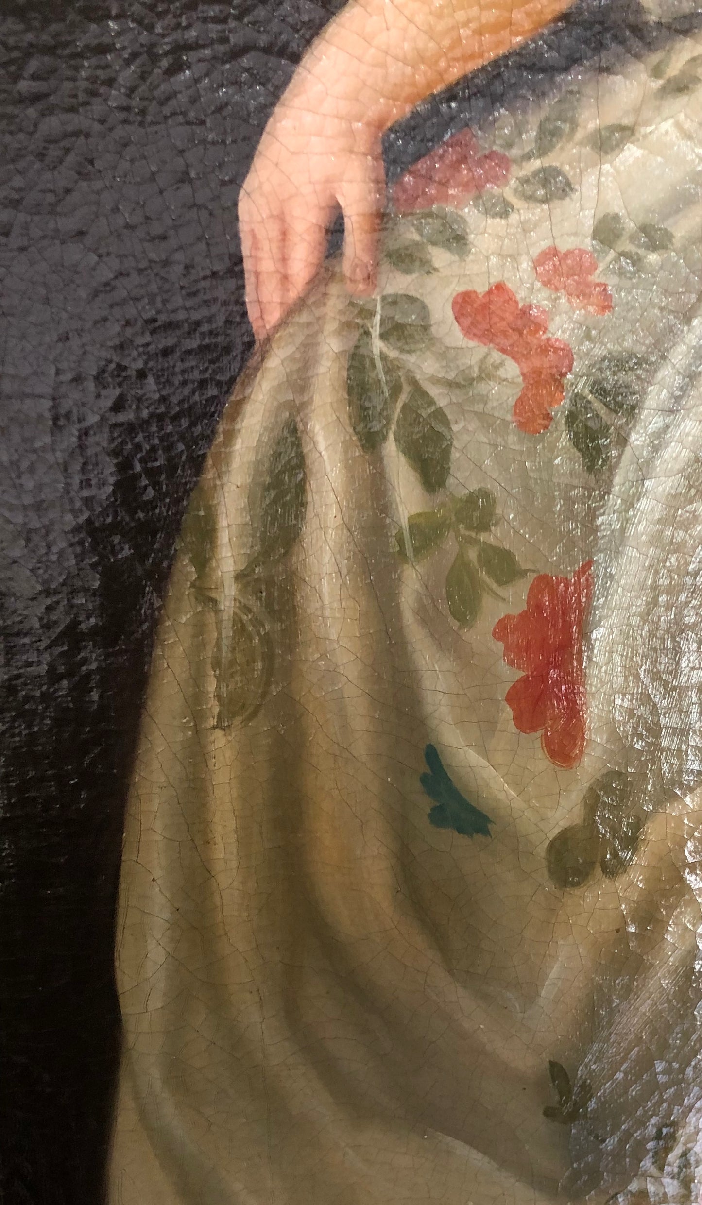 19th Century Girl (in decorative frame of the Period)