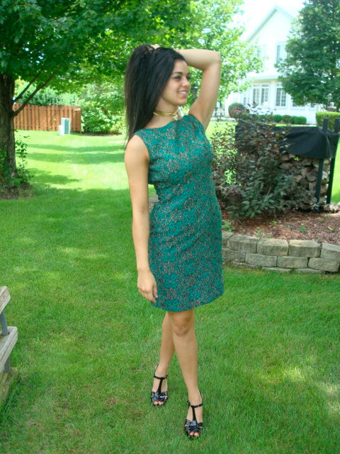 Vintage Cocktail Dress (Made in Paris)